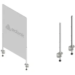 Edbak ProScreen Acrylglas Kassenbereich Schutzscheibe S, Tischklemme