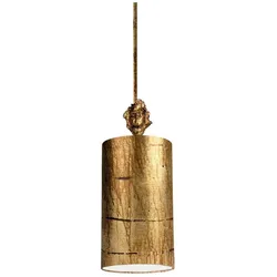 Elstead Lighting, Pendelleuchte, Fragment Hängeleuchte E27 50cm Altgold (E27, 500 lm)
