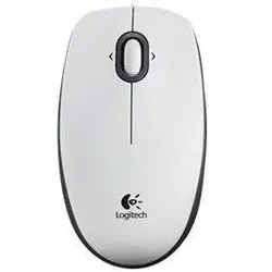 Logitech B100 kabelgebundene Maus - weiß