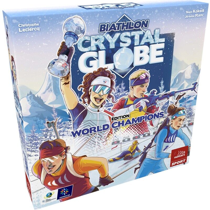 Sweet Games Biathlon Crystal Globe