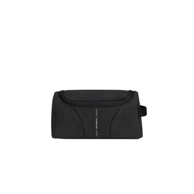 Kulturbeutel SAMSONITE "GLAM-GO", Damen, Gr. B/H/T: 24cm x 12,5cm x 14cm, schwarz, Polyester, Taschen Kulturbeutel, Handgepäcktauglich nach IATA-Empfehlung, mit Innentasche