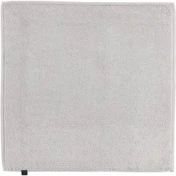 Loop Badezimmer-Teppich 60 x 60 cm platinfarbig