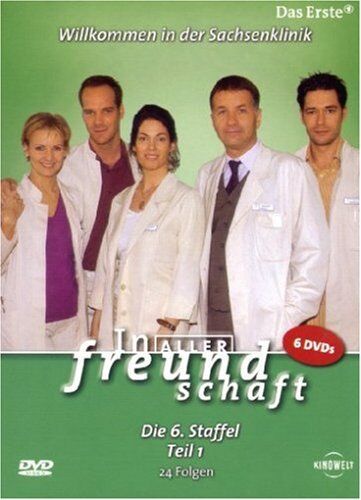 Peter Wekwerth - In aller Freundschaft - Die 06. Staffel, Teil 1, 24 Folgen [6 DVDs] - Preis vom 14.10.2026 23:07:16 h