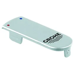 Grohe Abdeckkappe 46184 Kunststoff für Hebel Eurodisc (46183), 46184000, grau 46184000