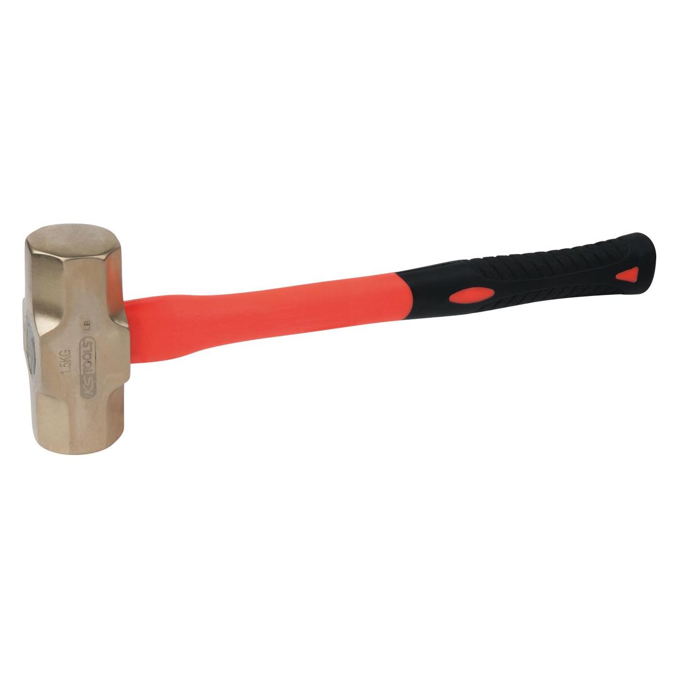 KS Tools BRONZEplus Minenhammer, Stielart Fiberglas, 2500 g (3100 g) (963.2088)