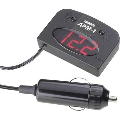 Novitec APM-1 Kfz-Spannungsmesser 12V Batterieprüfung 60mm x 43mm x 15mm
