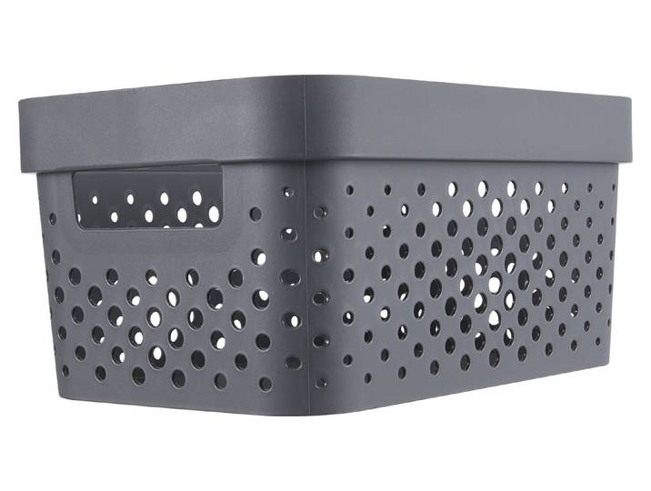 Curver Box Infinity ECO Dunkelgrau 12.3 × 17.5 × 26 cm 4.5 l
