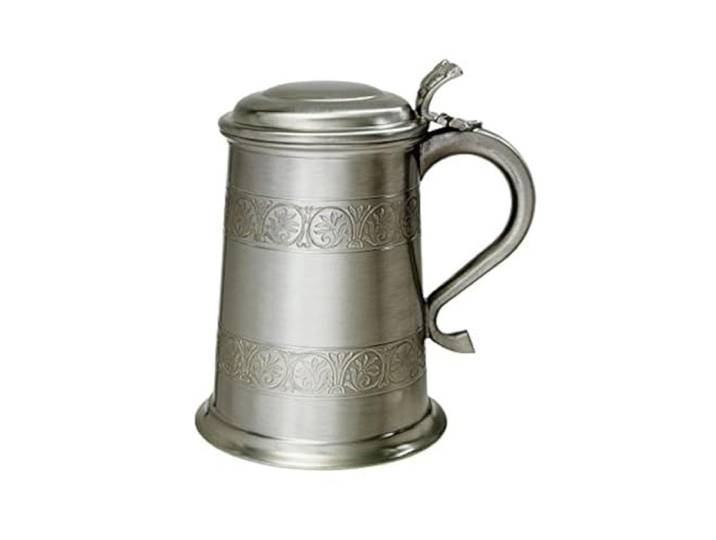 Wentworth Zinn – Mittelalter Antik Finish Zinn 1 Pint Bierkrug
