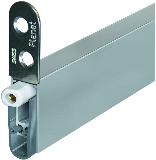 PLANET ASSA ABLOY Joint de seuil pour porte HS, 710 mm Aluminium (76071)
