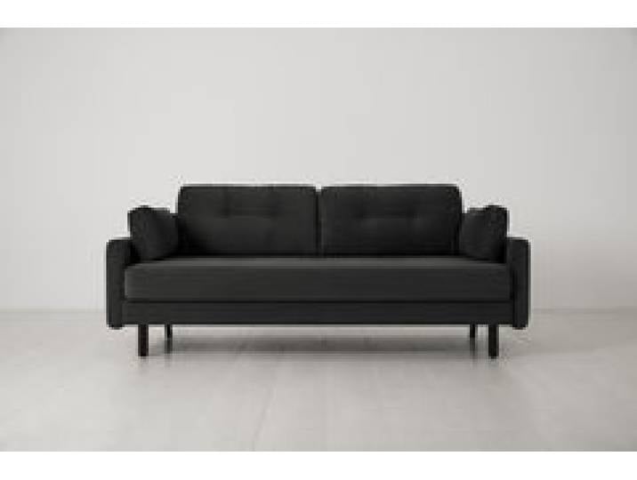 Model 04 Dreisitzer-Schlafsofa, Dunkelgrau