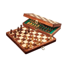 Chess - Schachspiel - Reiseschach - Deluxe - klein - Breite ca. 27 cm - magnetisch 241949