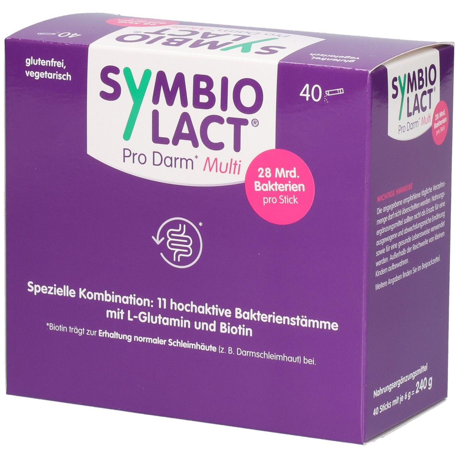 Symbiolact Pro Darm Multi Pulver Sticks 40x6 g