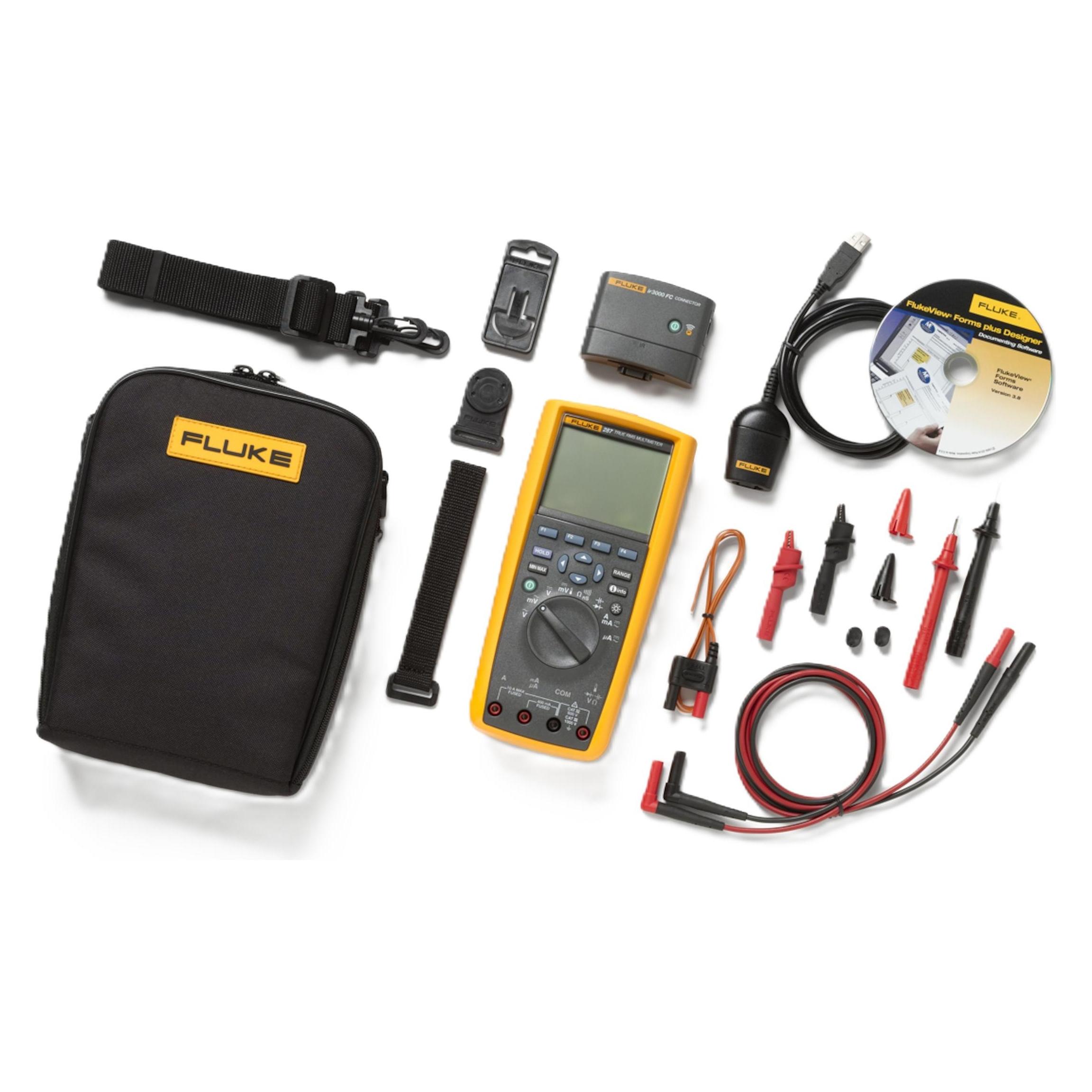 Fluke FLUK Multimeter (CAT III 1000V, CAT IV 600V, Hand-Multimeter) (4699316)