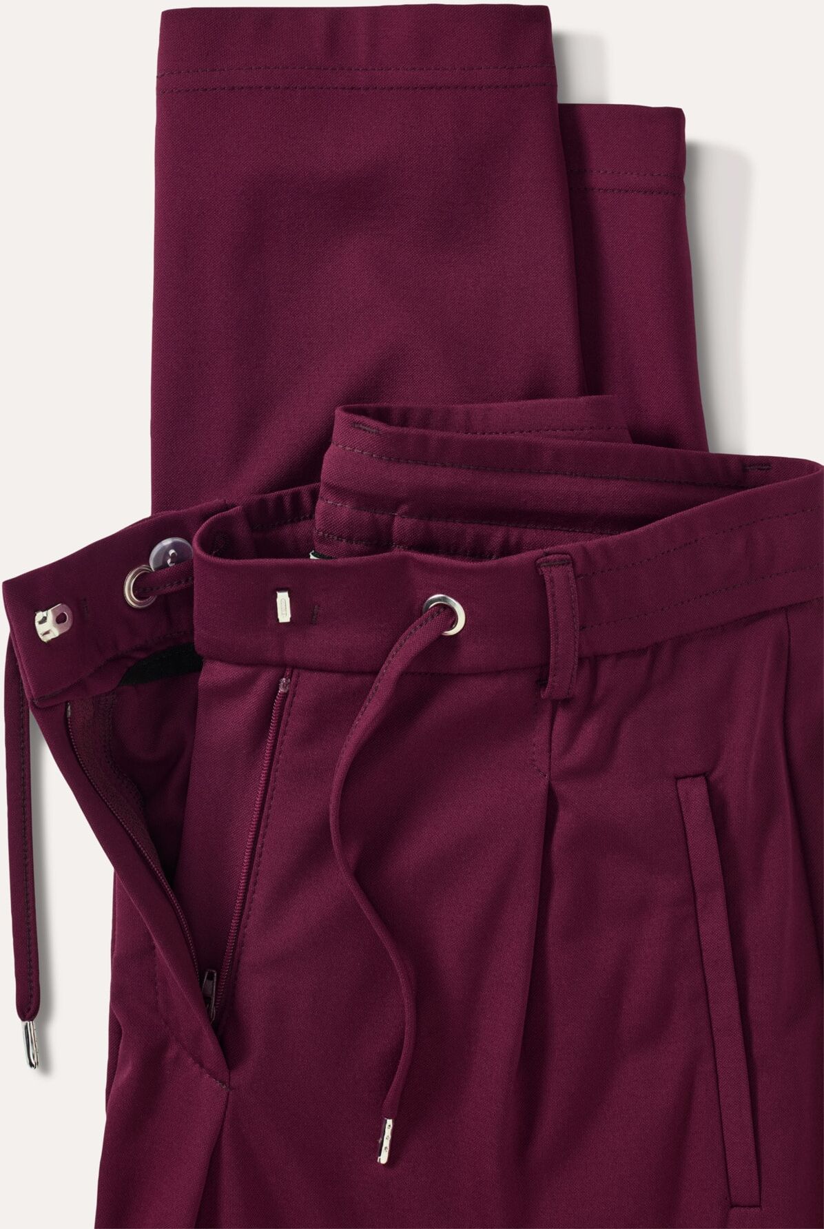 Walbusch Jerseyhose Stretch & Relax, Regular Fit#normale Größen#Kurzgrößen, Farbe Rot, 36, in alle Richtungen dehnbar bequemer Relaxbund Damen