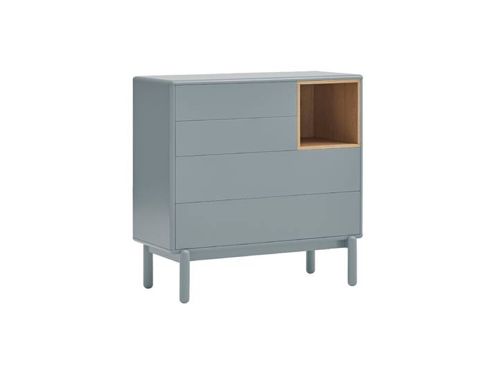Design Kommode „Corvo II“ Eiche Pearl Grey Teulat