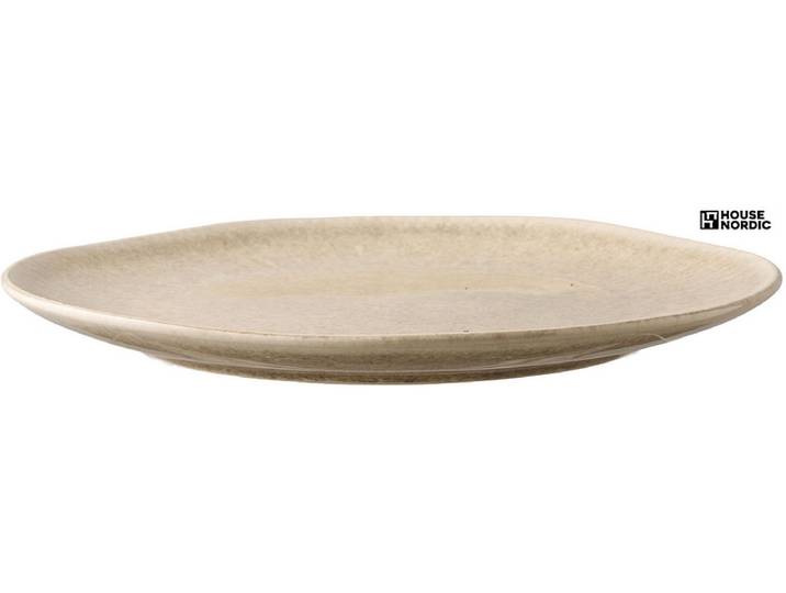 Dessertteller VIOLA Keramik beige 1 Stück