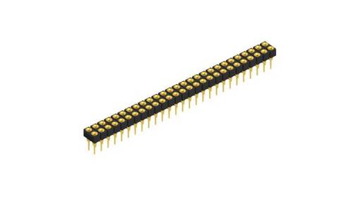 Fischer Elektronik Buchsenleiste (Präzision) Anzahl Reihen: 2 10041152 10St.
