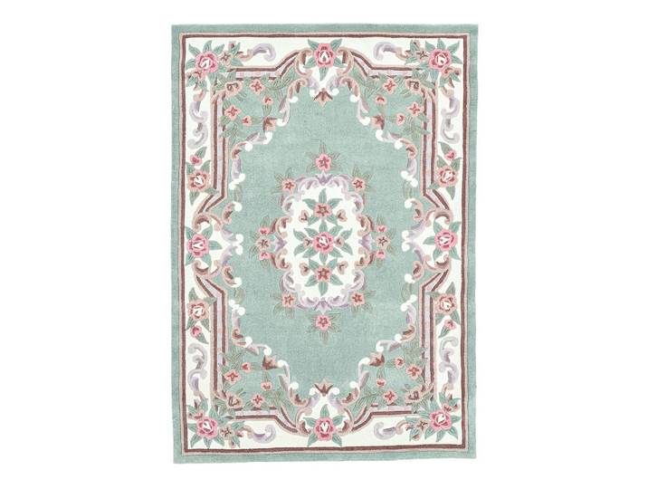 Tapis Ming Vert/Vert clair 290 x 390cm Tissé à plat