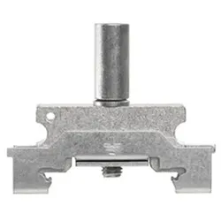 Weidmüller Endwinkel Metall grau MEW 35/1