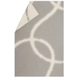 David Fussenegger Wohndecke Plaid Carla 'linear' 135 x 200 cm Grau