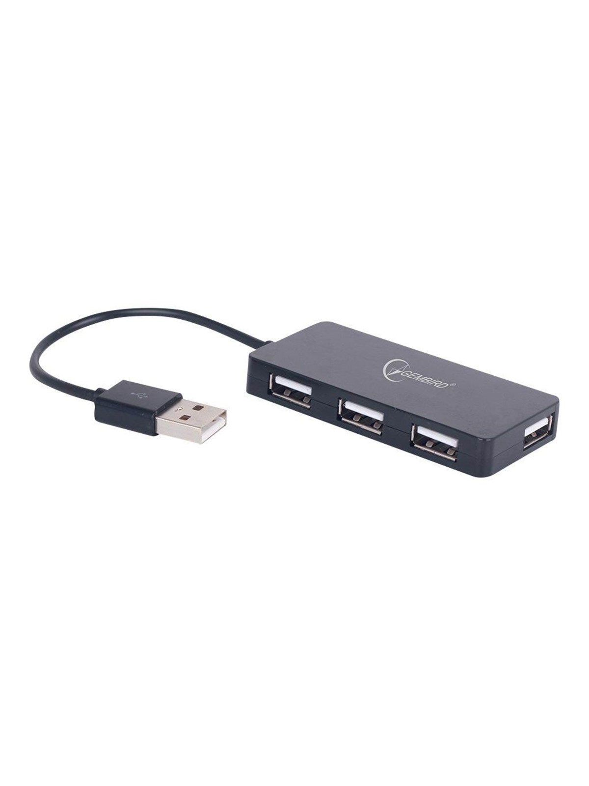 Gembird UHB-U2P4-04 - hub - 4 ports USB-Hubs - 4 - Schwarz