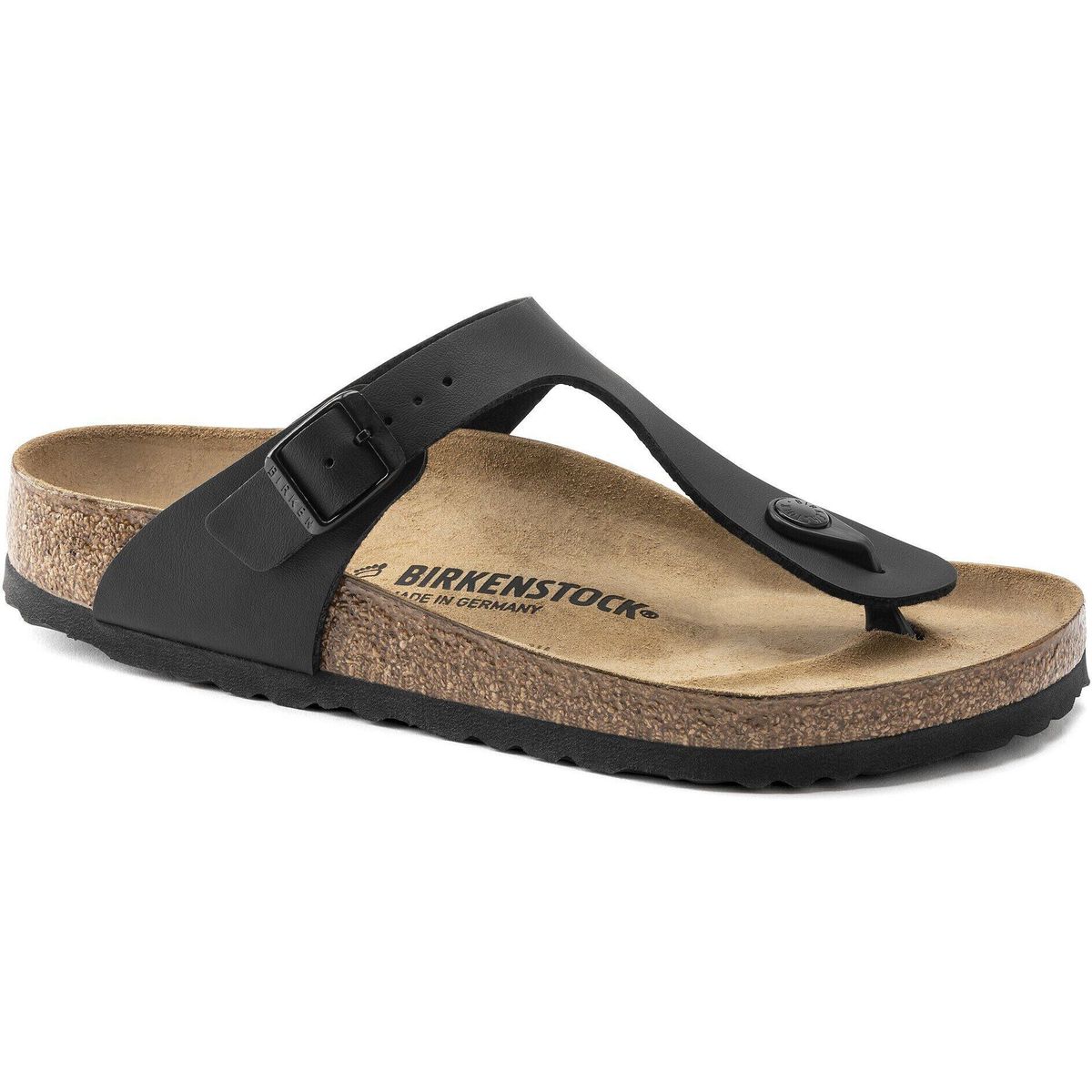 Birkenstock Gizeh Birko-flor black (1) Normal 41 43691-1-41