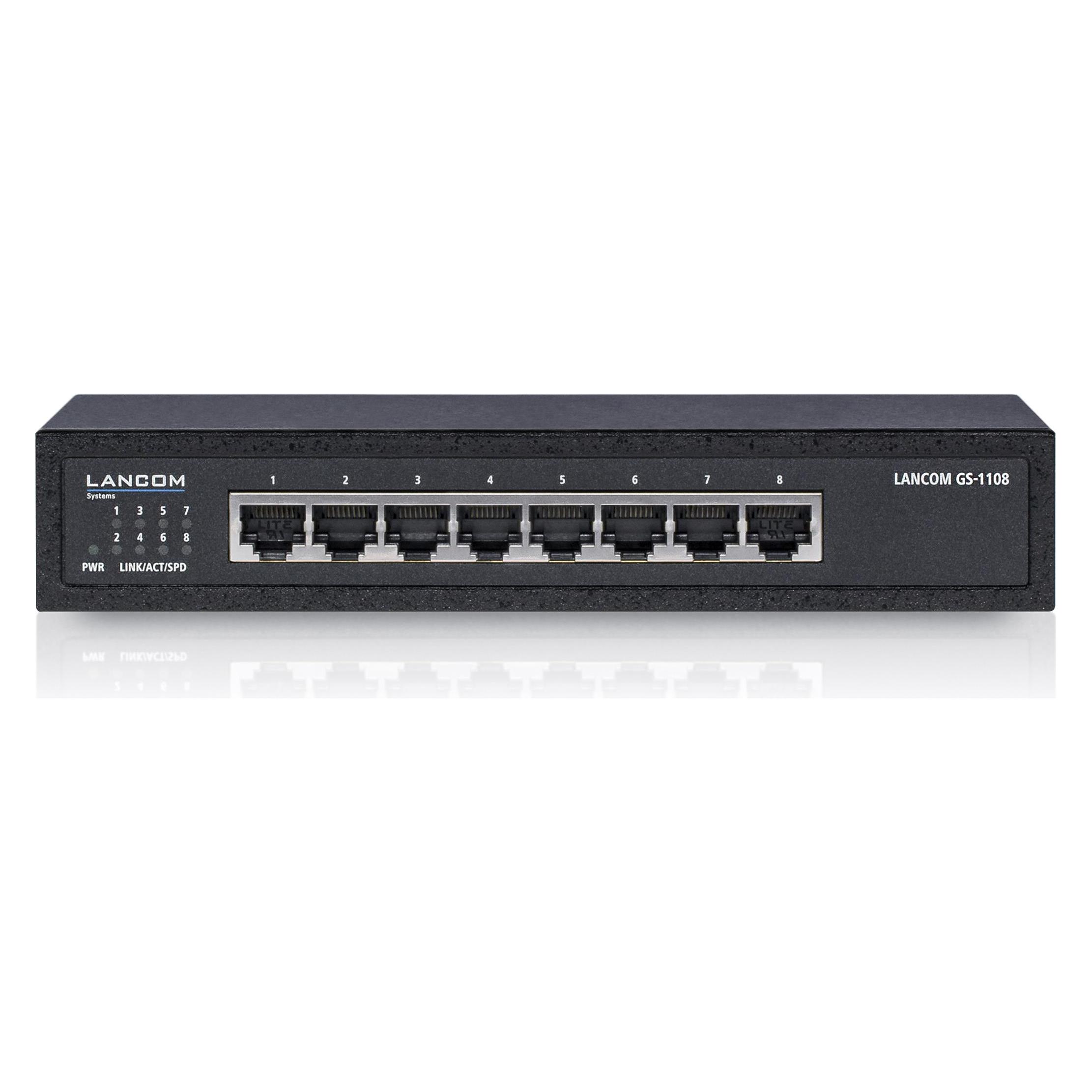 Lancom Systems Gs-1108 (8 Ports) (GS-1108)