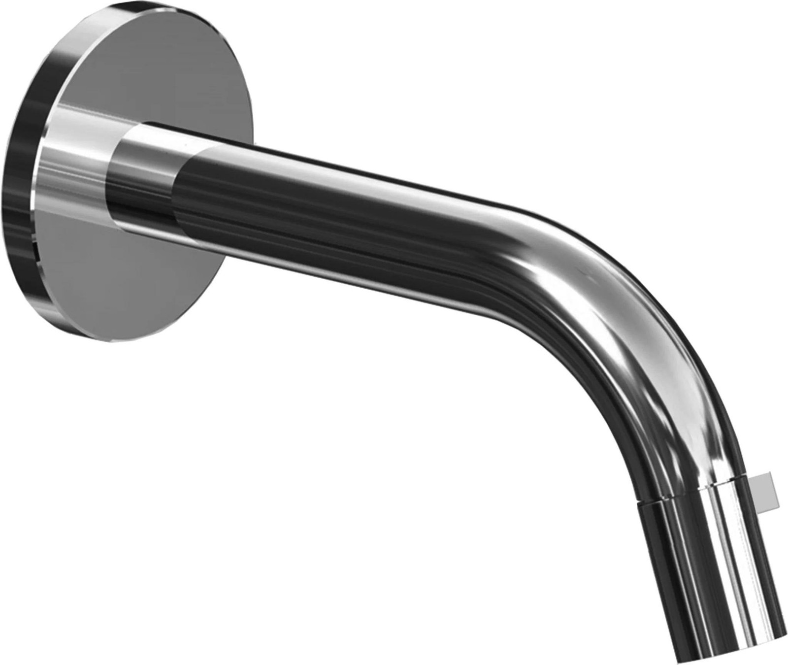 Hansa Nova Style wanduitloopkraan, chroom, uitlooplengte 107 mm