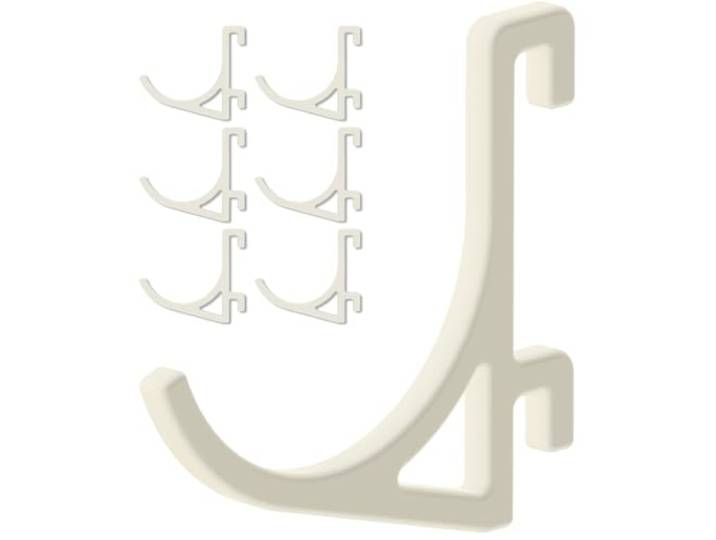 6 crochets pour panneau perforé Ikea Skadis\, rond 50mm Support mural\, plaque pour outils et accessoires