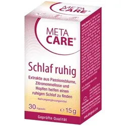 META CARE Schlaf Ruhig Kapseln 30 St