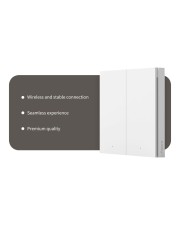 Aqara H1 Smart-Schalter ohne Nullleiter kabellos 802.15.4 ZigBee 3.0 weiß (WS-EUK02)