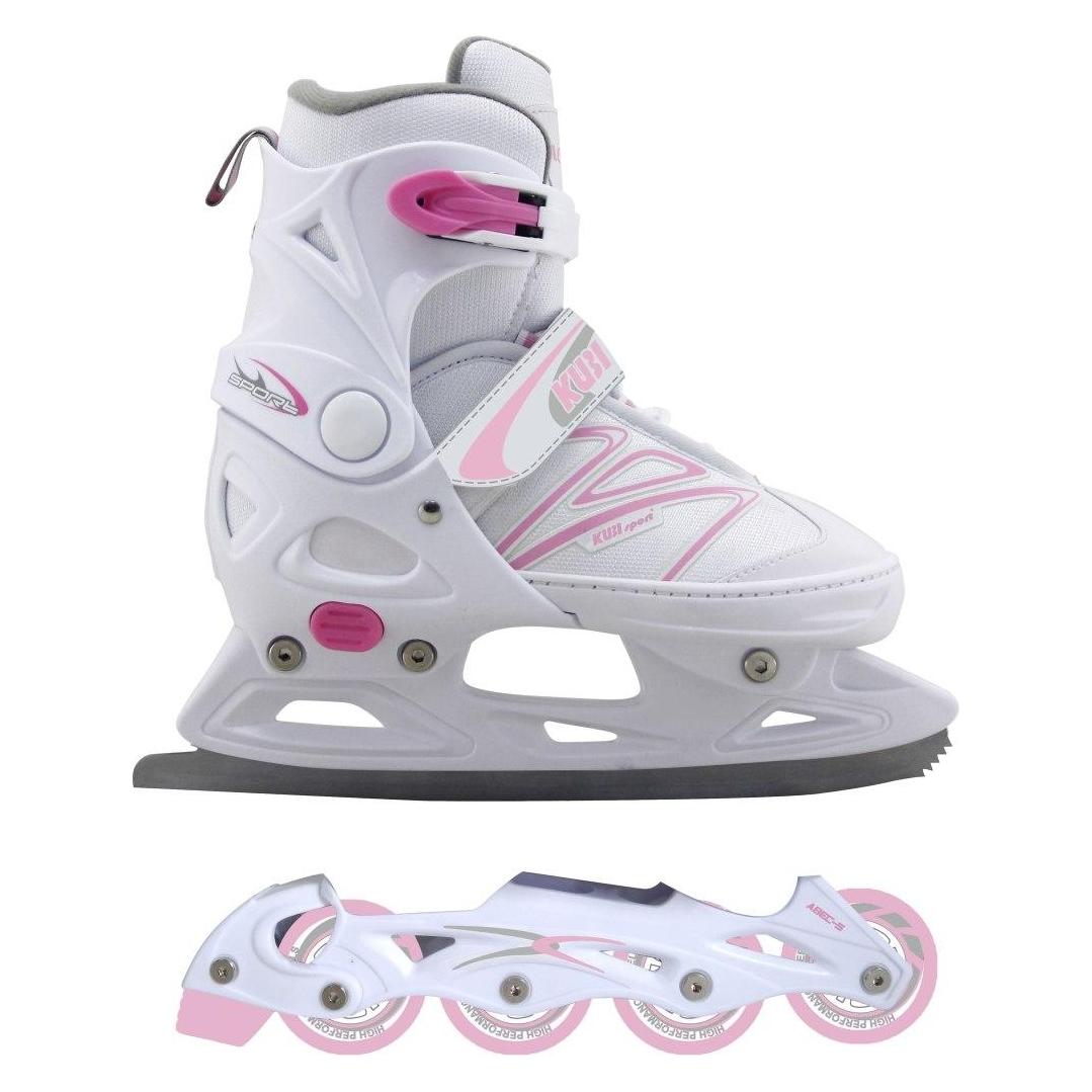 Kubi Sport Rollschuhe, verstellbare Rollschuhe für Mädchen von KUBISPORT, Grösse 33-36 (33, 34, 35, 36) (76521554)