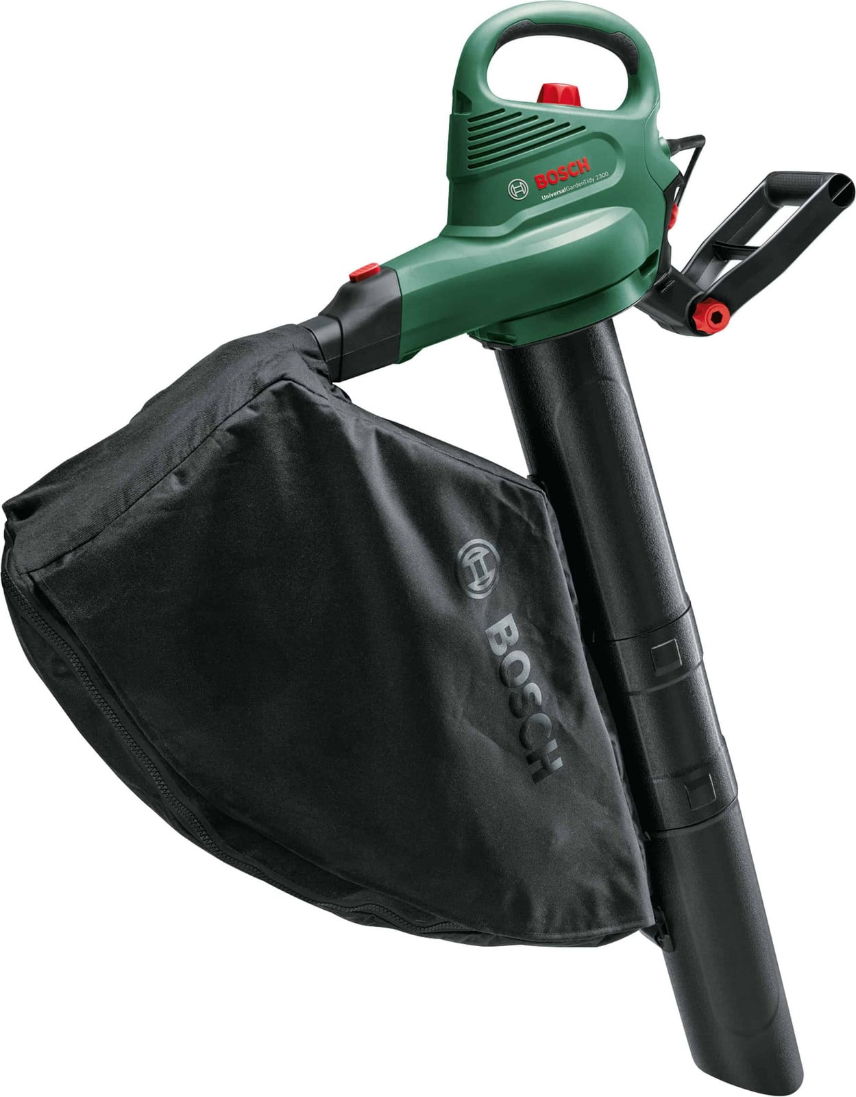 Bosch Universal Garden Tidy 2300W - Elektrische bladblazer, bladzuiger en versnipperaar met 45 liter opvangzak