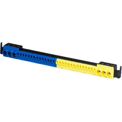 f-tronic 9910010 PE/N Steckklemme SKN17PE, 3x25mm2 schraub, 14x4mm2, steckbar je Klemmseite