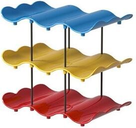 PRiME Stackable Water Bottle Organizer Space Saving Cup Storage Rack 3 Layers