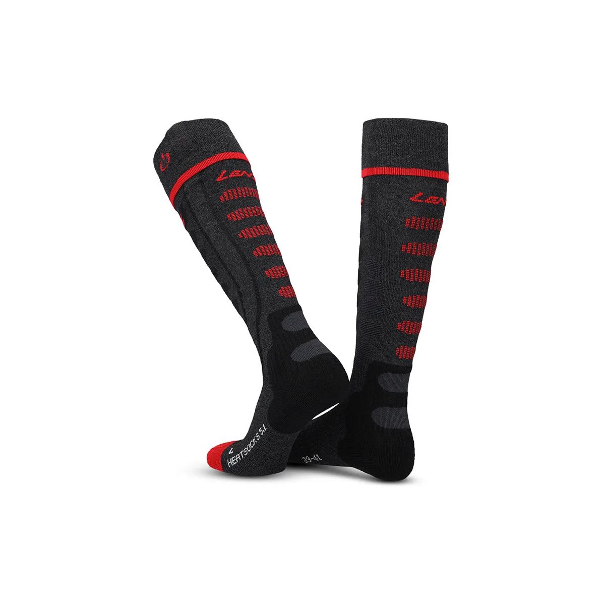Lenz Heat Sock 5.1 toe Cap anthrazit/rot 42-44 1070-42-44
