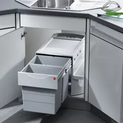 Einbauabfallsammler, Rondo Comfort, 3645221,KB 900, 40l, KF, hellgrau