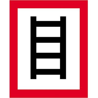 SafetyMarking 21.2692 Hinweisschild Geeignete Stelle zum Anleitern Folie selbstklebend (B x H) 200 mm x 250 mm 1 St.