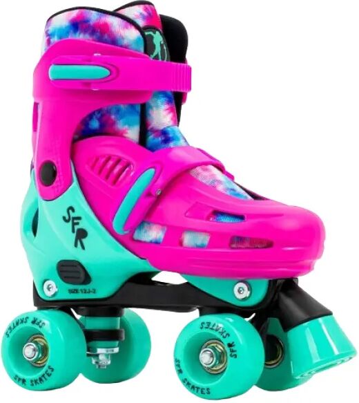 SFR Hurricane IV Verstellbar Girls Rollschuhe (Tie Dye - 25.5-29)