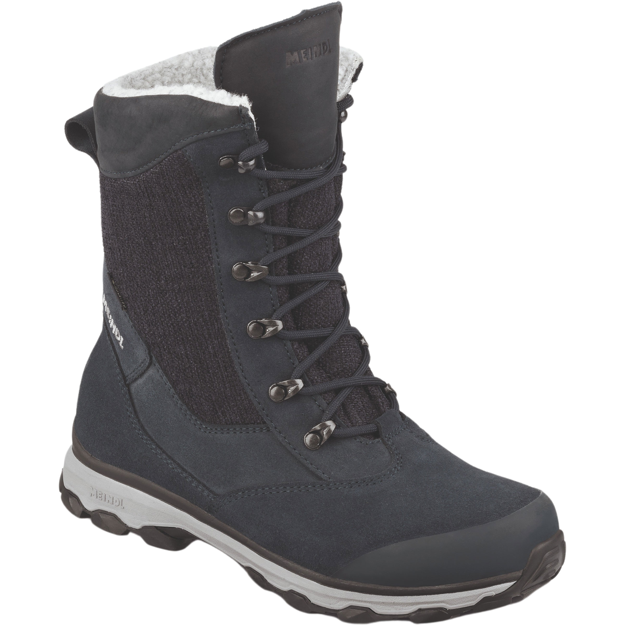 Meindl Samnaun GTX Damen Winterschuhe & Winterstiefel blau Größe 38 Lifestyle Isolierend