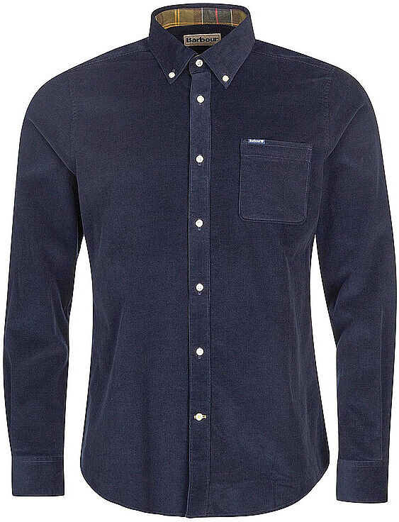 BARBOUR Cordhemd RAMSEY dunkelblau   L L