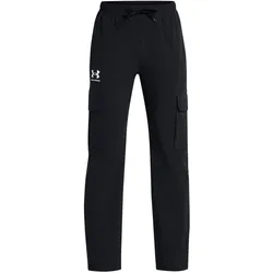 Under Armour, Jungen, Sporthose, Ua B Icon Woven Pant - black (S), Schwarz