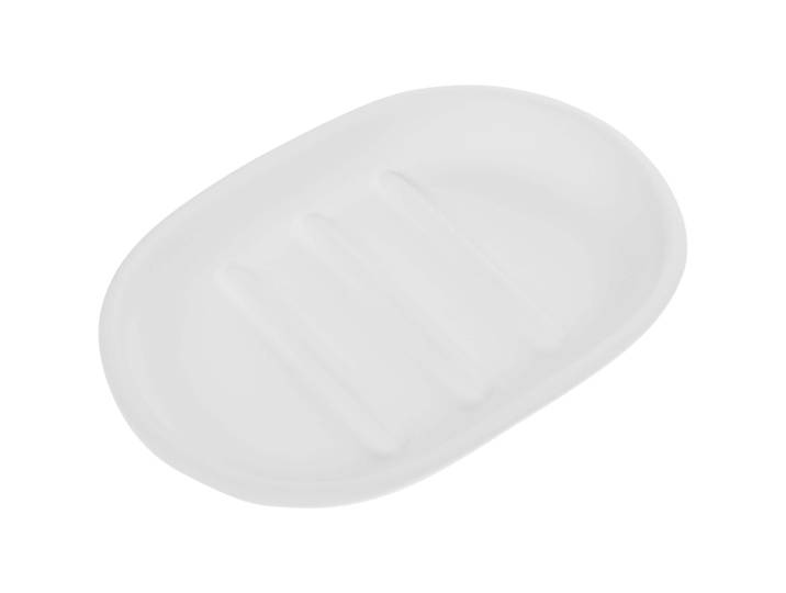 Seifenschale COCON Weiss Keramik T 12 cm - Farbe: Weiß - Seifenschale