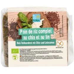 Chia-Brot mit Leinsamen 375g