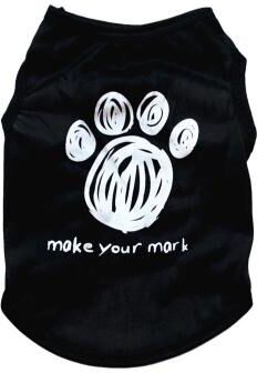 Uplifted Finds Summer Breathable Pet Vest Pajamas black Paw xs
