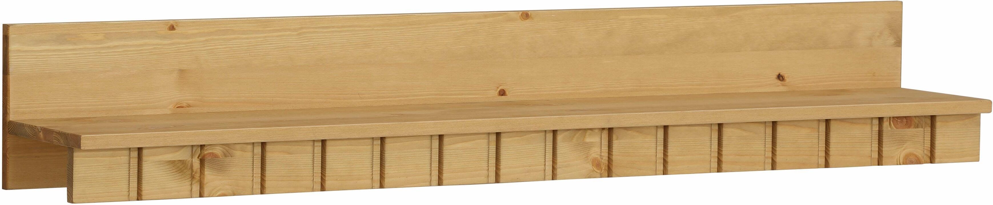 Wandregal OTTO HOME "Trinidad", beige (natur, geölt), Regale, Wandregal, Breite 120 cm
