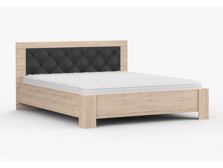 Bett 160x200 BARI 31 San Remo Sand San Remo Sand + Schwarz