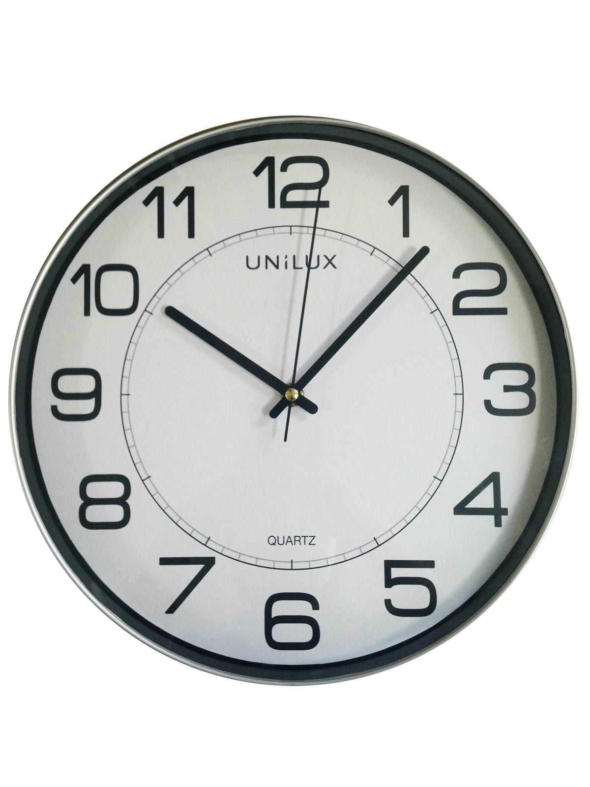 Unilux Magnet Clock metal grey