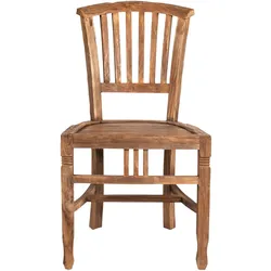 SIT Seadrift Teak Massivholz Stuhl ohne Armlehne