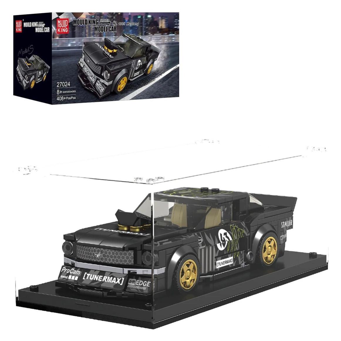 Mould King Schwarzer Charger mit Displaybox (27024)